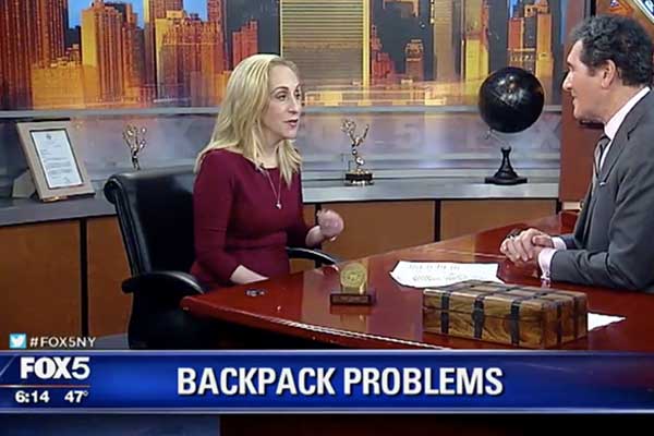 Harmful Heavy Back Packs hurting children, Cynthia Pegler, MD Interview